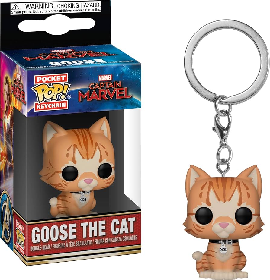 Amazon.com: Funko Pop! Keychain Marvel - Captain Marvel